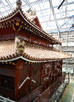 Reconstruction of Shuri Castle in Okinawa