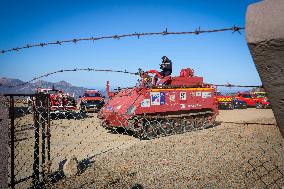 Armored Firefighting Vehicle in Corsica