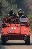 Armored Firefighting Vehicle in Corsica