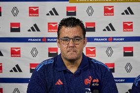 French Rugby Team Press Conference - Marcoussis