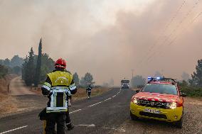 France Battles Largest Wildfire in Decades