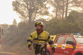 France Battles Largest Wildfire in Decades