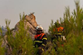 France Battles Largest Wildfire in Decades
