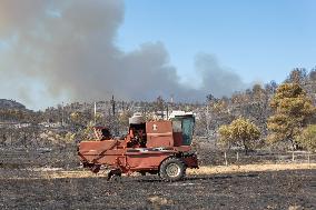 France Battles Largest Wildfire in Decades