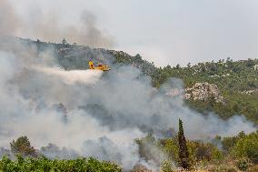 France Battles Largest Wildfire in Decades