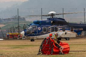 France Battles Largest Wildfire in Decades