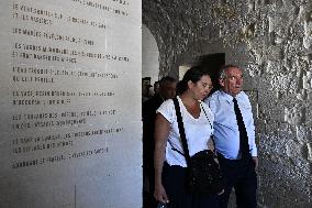 Bayrou Visits Fort Liedot and Pointe Saint-Eulard on The Ile D'aix