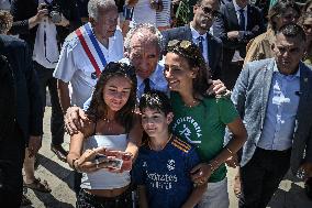 Bayrou Visits Fort Liedot and Pointe Saint-Eulard on The Ile D'aix