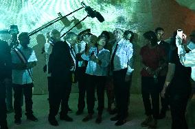 Bayrou Visits Fort Liedot and Pointe Saint-Eulard on The Ile D'aix