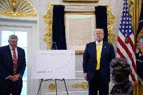 Donald Trump Delivers A Major Announcement On Economy - Washington