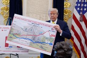 Donald Trump Delivers A Major Announcement On Economy - Washington