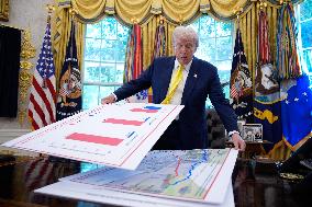 Donald Trump Delivers A Major Announcement On Economy - Washington