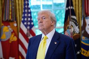 Donald Trump Delivers A Major Announcement On Economy - Washington