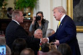 Donald Trump at the Purple Heart event - Washington