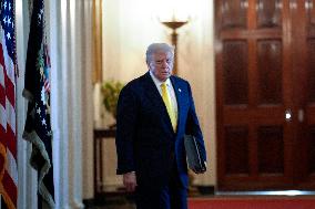 Donald Trump at the Purple Heart event - Washington