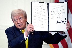Donald Trump at the Purple Heart event - Washington