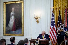 Donald Trump at the Purple Heart event - Washington