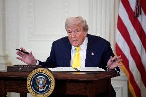 Donald Trump at the Purple Heart event - Washington