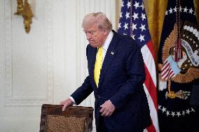 Donald Trump at the Purple Heart event - Washington
