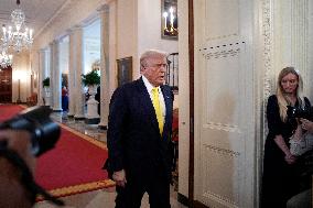 Donald Trump at the Purple Heart event - Washington