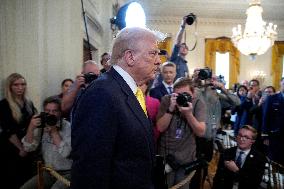 Donald Trump at the Purple Heart event - Washington