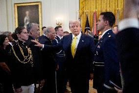 Donald Trump at the Purple Heart event - Washington