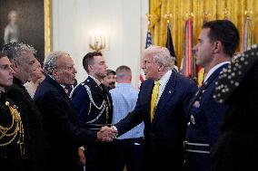 Donald Trump at the Purple Heart event - Washington