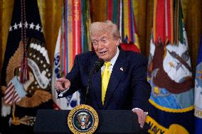 Donald Trump at the Purple Heart event - Washington