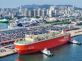 China Automobile Export Transportation