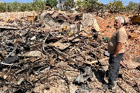 Israeli Airstrike Hits Deir Seryan - Lebanon