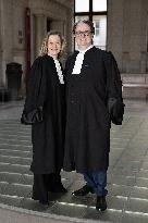 Lawyers Louis Degos and Catherine Denoit-Benteux - Paris
