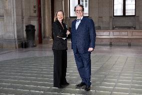 Lawyers Louis Degos and Catherine Denoit-Benteux - Paris