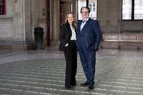 Lawyers Louis Degos and Catherine Denoit-Benteux - Paris