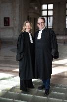 Lawyers Louis Degos and Catherine Denoit-Benteux - Paris