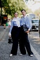 PFW - Viktor And Rolf Street Style