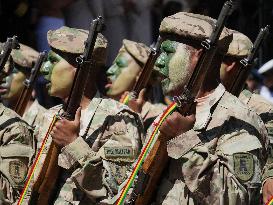 Commemoration of Bolivia Armed Forces Day - Sucre