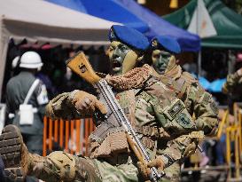 Commemoration of Bolivia Armed Forces Day - Sucre