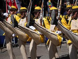 Commemoration of Bolivia Armed Forces Day - Sucre