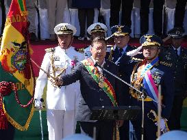 Commemoration of Bolivia Armed Forces Day - Sucre