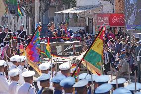 Commemoration of Bolivia Armed Forces Day - Sucre
