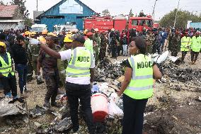 Nairobi Plane Crash Incident - Kenya