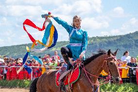 Nadam Fair in Inner Mongolia's Hinggan League