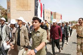 Student Protests in Sanaa -Yemen