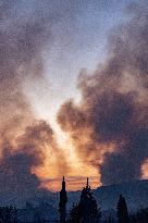 Forest Fire Burns 13000 Hectares - France