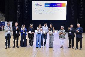 ALTRO - Eventi - CONI President Luciano Buonfiglio at the World Baton Twirling Championship