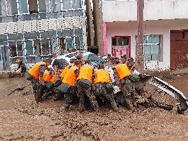 Heavy Rainfall Triggered Mountain Torrents - China