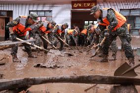 Heavy Rainfall Triggered Mountain Torrents - China