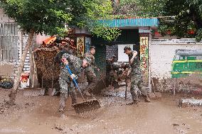 Heavy Rainfall Triggered Mountain Torrents - China