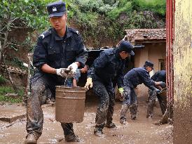 Heavy Rainfall Triggered Mountain Torrents - China