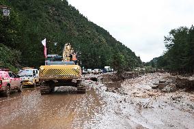 Heavy Rainfall Triggered Mountain Torrents - China